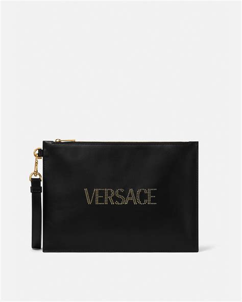 pouch uomo versus versace|versace pouch men.